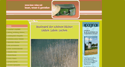 Desktop Screenshot of lese-reise.net